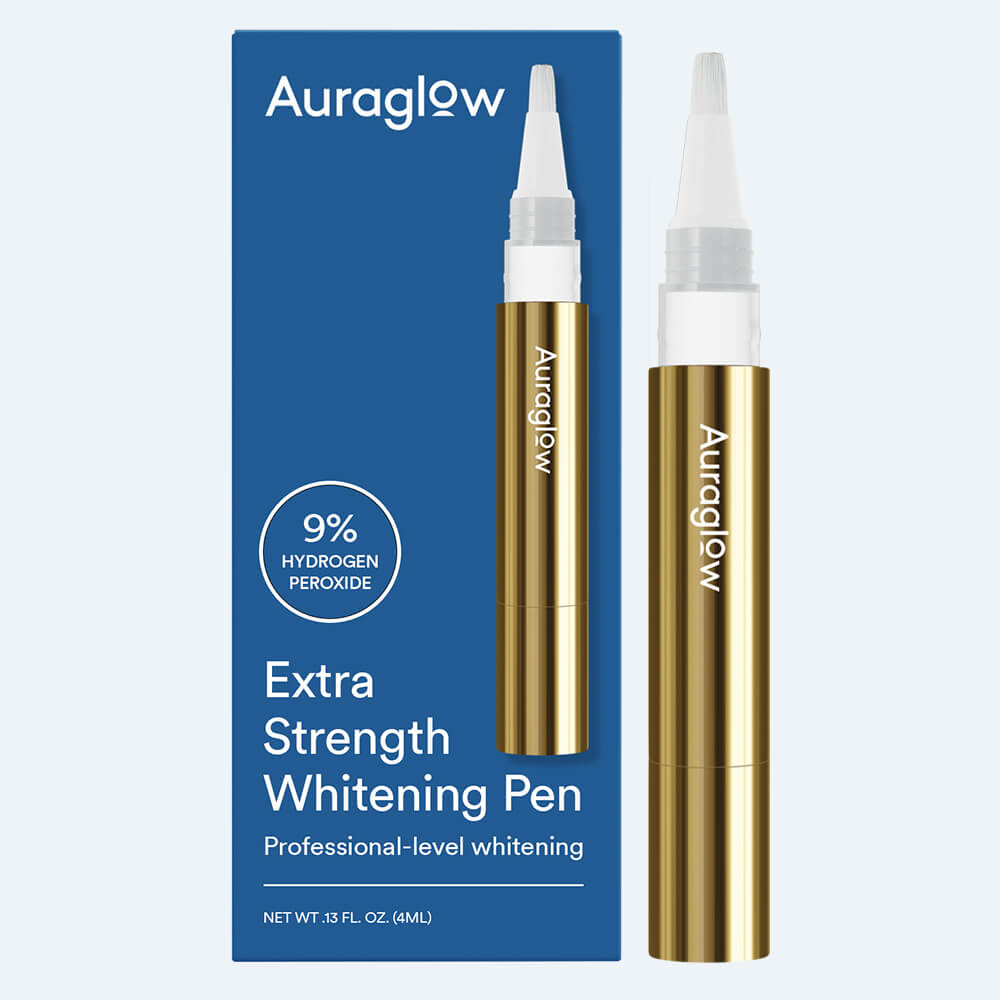 AuraGlow teeth whitening pen