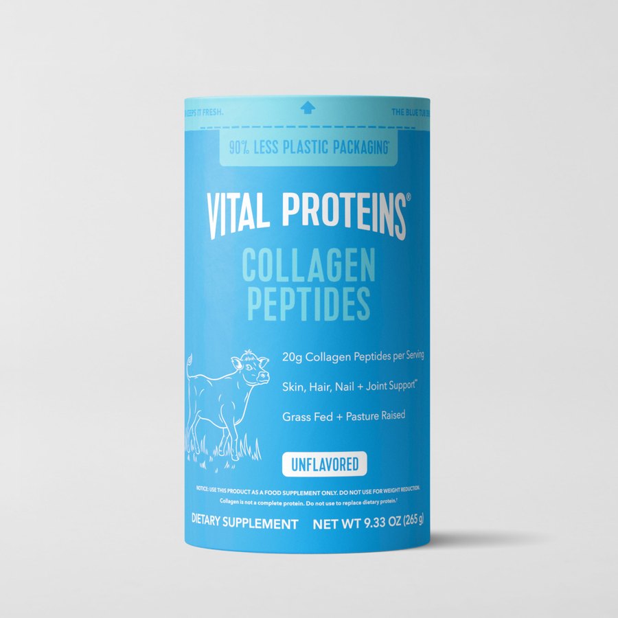 Vital Proteins Collagen Peptides unflavored powder canister