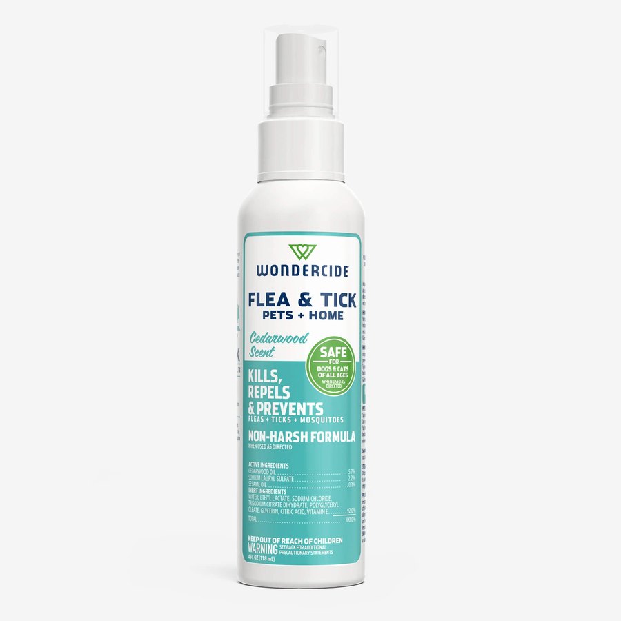 Wondercide Flea & Tick Spray for Pets and Home in cedarwood scent