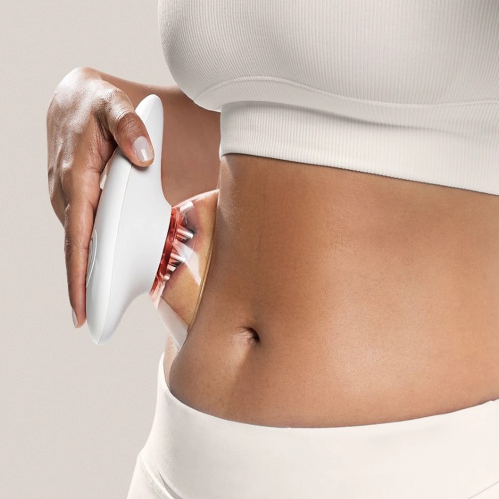 Person using the Glokore IPL Body Sculptor across the stomach