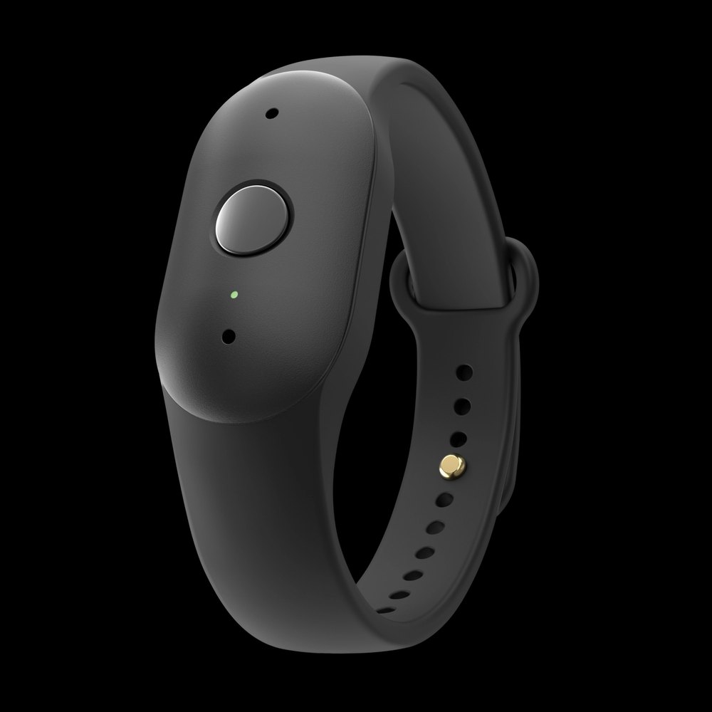 The Bee AI wearable wristband in black