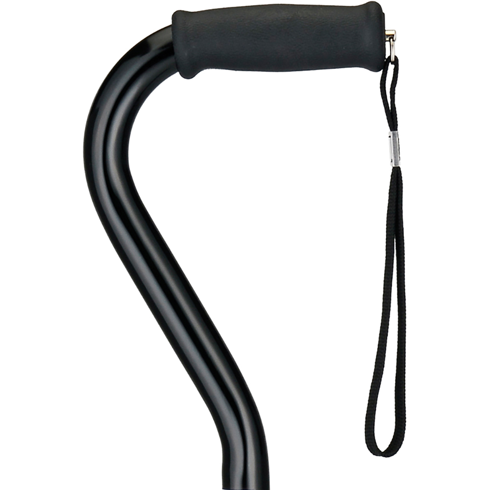 NOVA Heavy Duty Offset Cane with its offset foam handle and slip-resistant tip